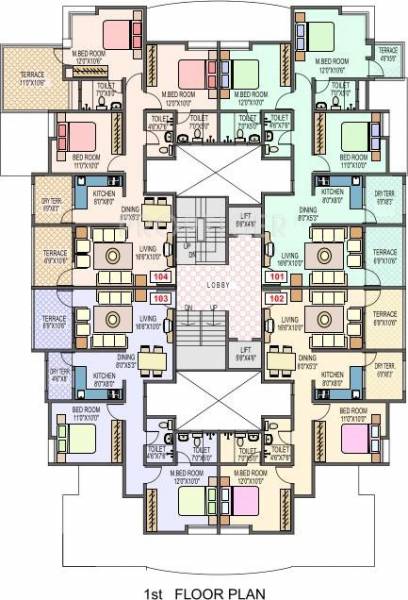Images for Cluster Plan of Home Developers Bhagyatara Society