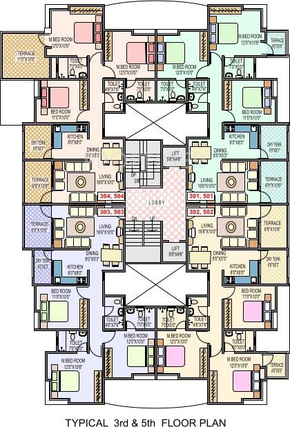Images for Cluster Plan of Home Developers Bhagyatara Society