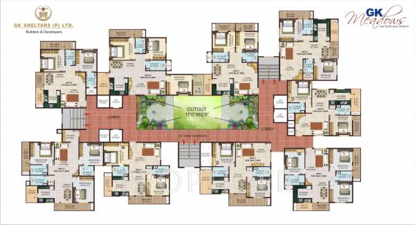 Images for Cluster Plan of GK Meadows
