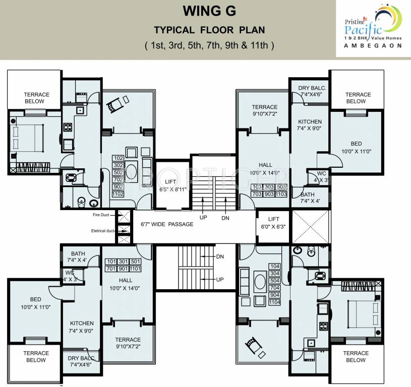 pacific Images for Cluster Plan of Pristine Pacific