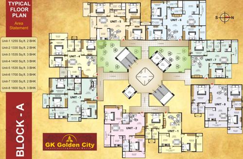 Images for Cluster Plan of GK Golden City