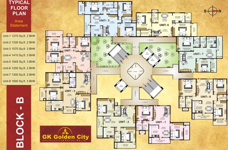 Images for Cluster Plan of GK Golden City