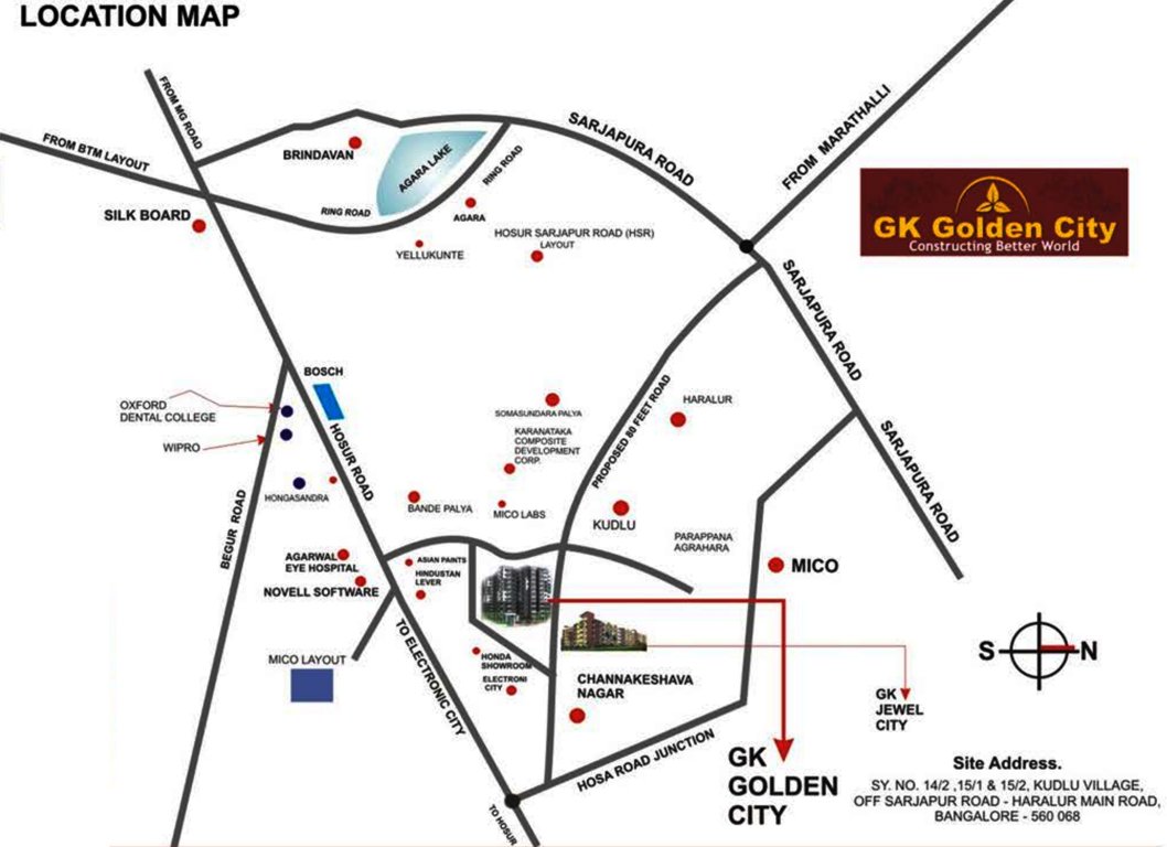 Images for Location Plan of GK Golden City