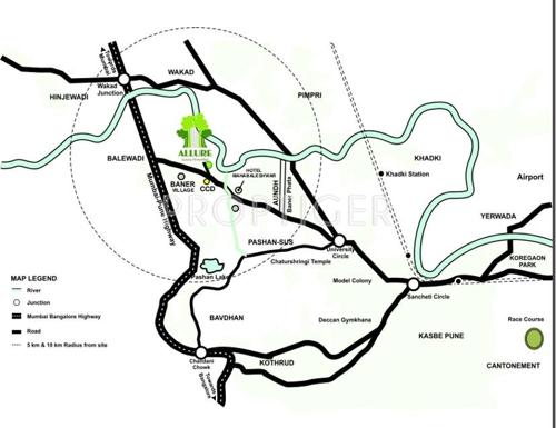  allure Images for Location Plan of Aurum Allure