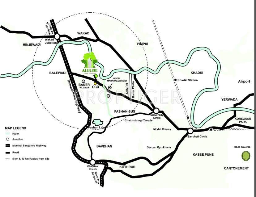  allure Images for Location Plan of Aurum Allure