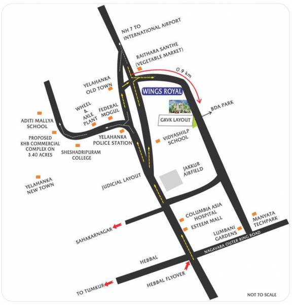 Images for Location Plan of Venkat Wings Royal