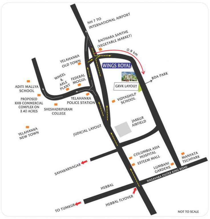 Images for Location Plan of Venkat Wings Royal