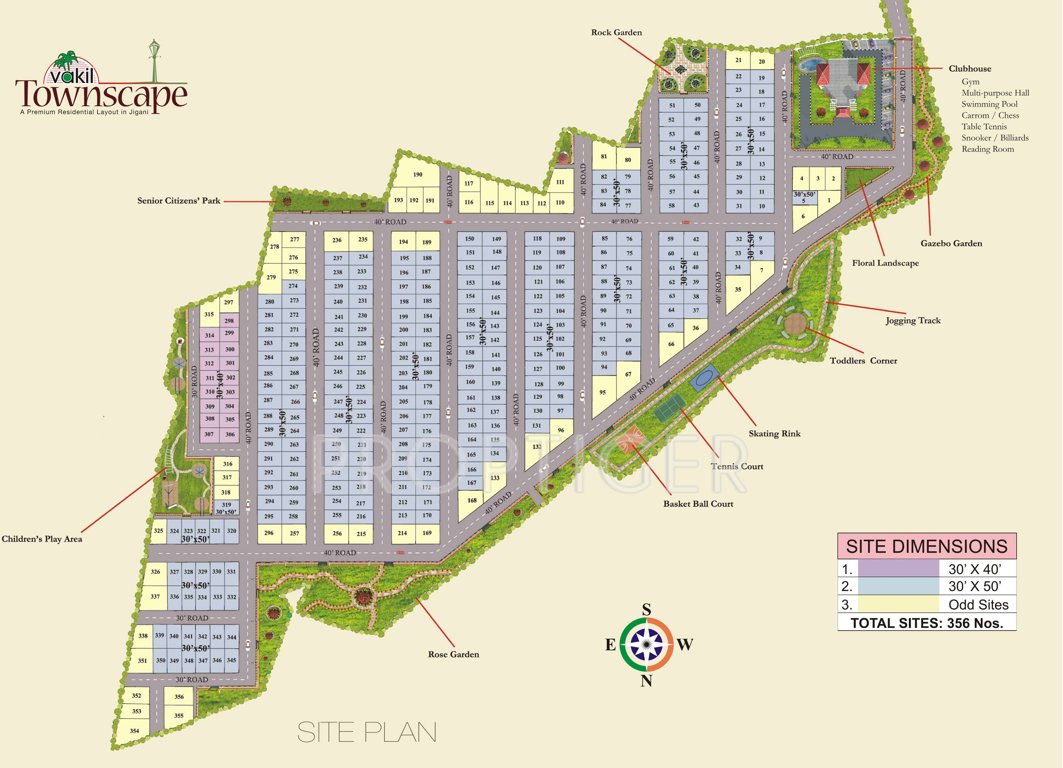 townscape Images for Layout Plan of Vakil Townscape