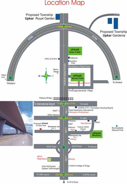 Images for Location Plan of Upkar Spring Fields