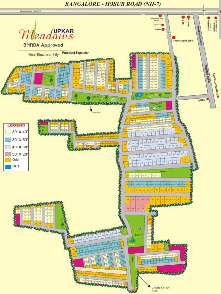 Images for Layout Plan of Upkar Meadows meadows Images for Layout Plan of Upkar Meadows