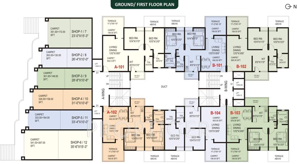  adrina Images for Cluster Plan of Vastushree Adrina