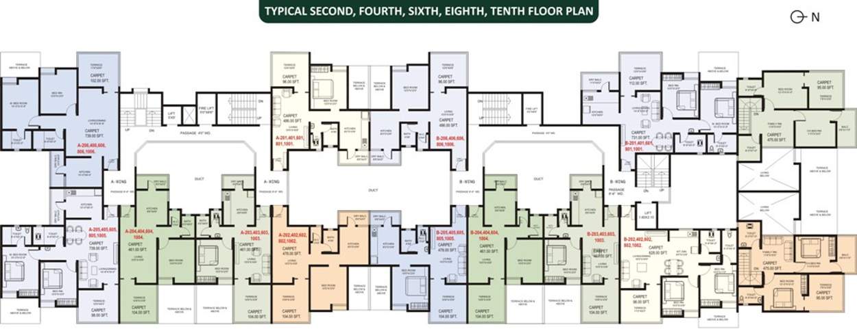  adrina Images for Cluster Plan of Vastushree Adrina