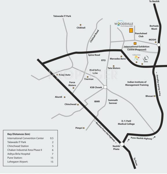 Images for Location Plan of Pharande Woodsville