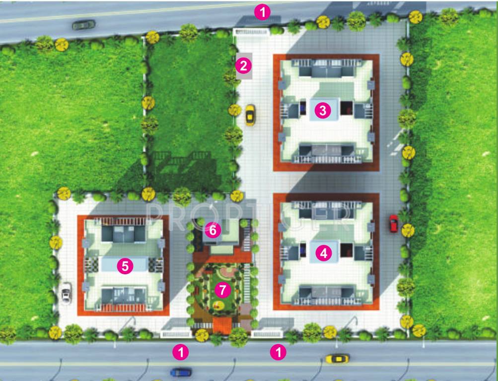 Images for Layout Plan of Horizon Aster Trinity