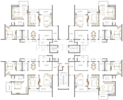 Images for Cluster Plan of Assetz East Point east-point Images for Cluster Plan of Assetz East Point