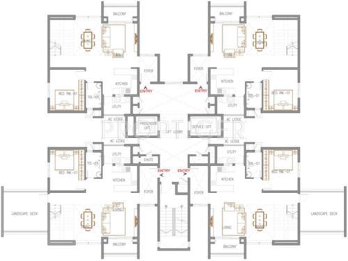 Images for Cluster Plan of Assetz East Point east-point Images for Cluster Plan of Assetz East Point