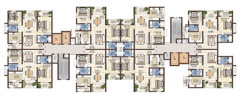  east parade Images for Cluster Plan of Jain East Parade