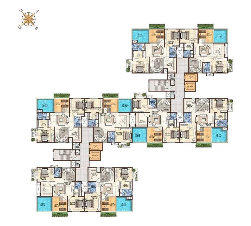  east parade Images for Cluster Plan of Jain East Parade