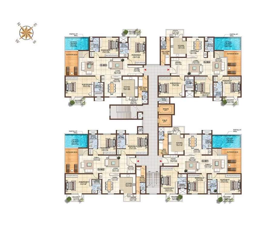  east parade Images for Cluster Plan of Jain East Parade