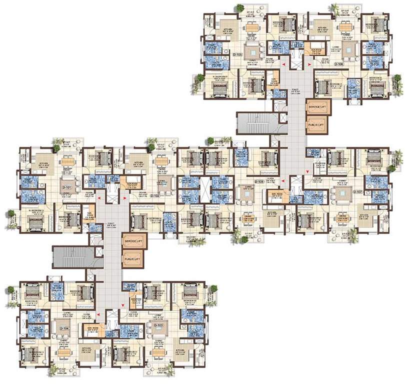  east parade Images for Cluster Plan of Jain East Parade