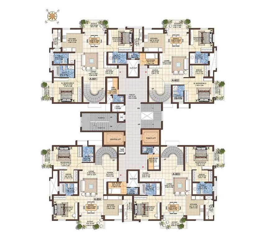  east parade Images for Cluster Plan of Jain East Parade