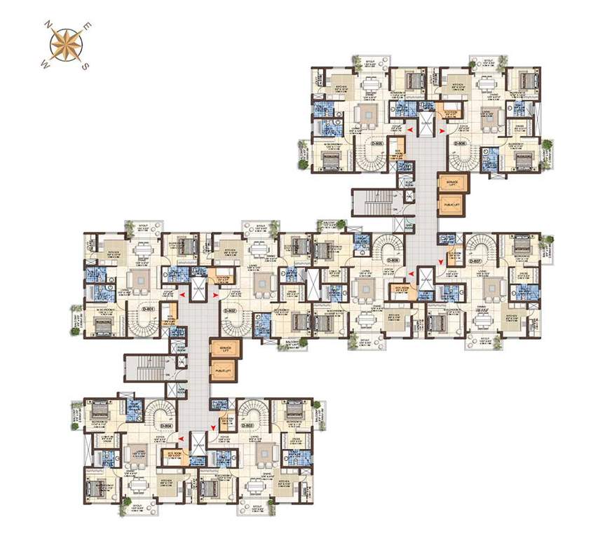  east parade Images for Cluster Plan of Jain East Parade