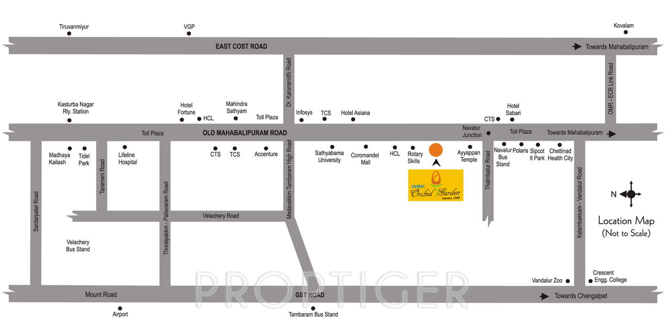  orchid garden Images for Location Plan of RSK Housing Orchid Garden