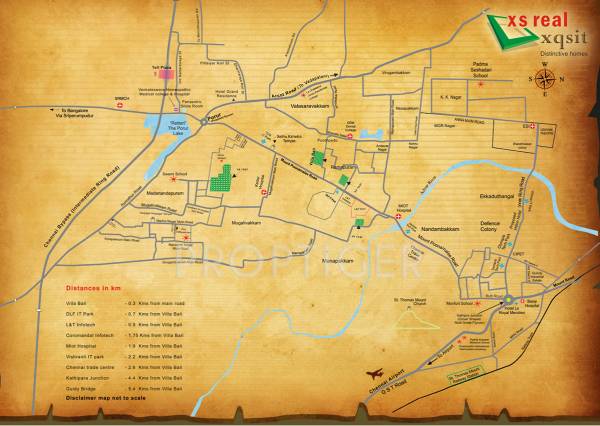 Images for Location Plan of XS Villa Bali