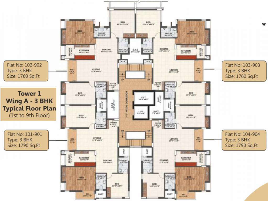 Images for Cluster Plan of Prince Highlands