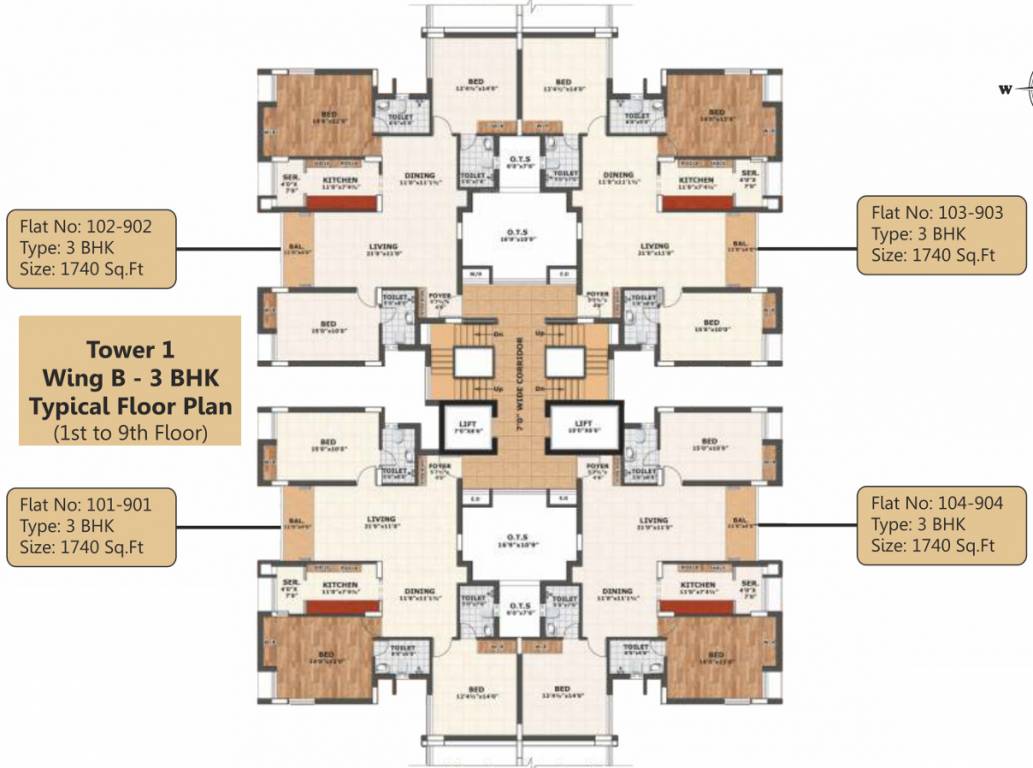 Images for Cluster Plan of Prince Highlands