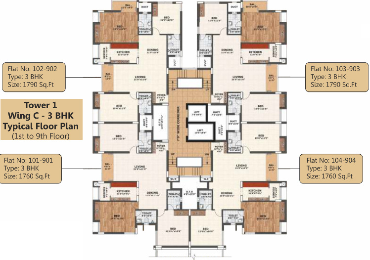 Images for Cluster Plan of Prince Highlands