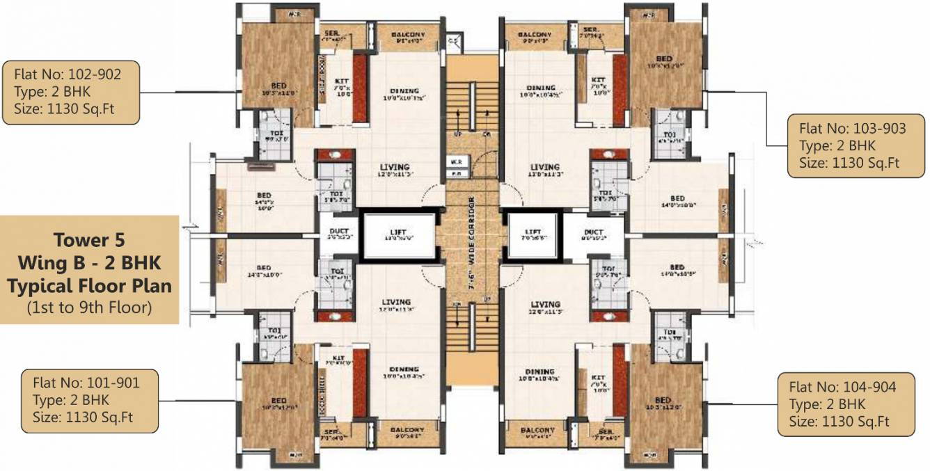 Images for Cluster Plan of Prince Highlands