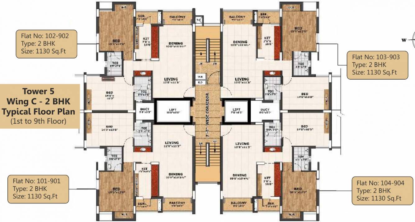 Images for Cluster Plan of Prince Highlands