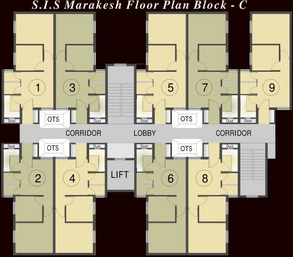 Images for Cluster Plan of South India Marakesh