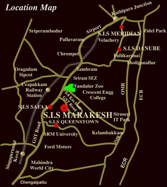 Images for Location Plan of South India Marakesh