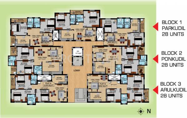 Images for Cluster Plan of APR Pearl Park