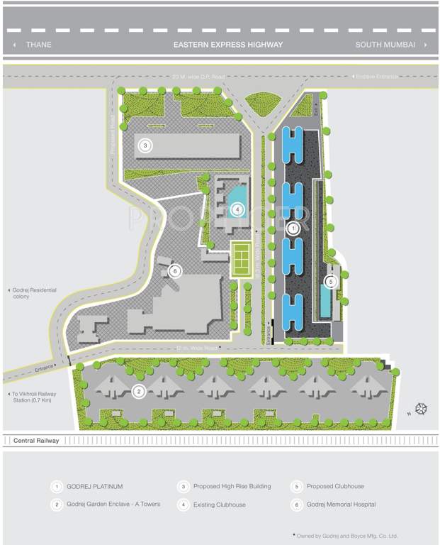  platinum Images for Layout Plan of Godrej Platinum