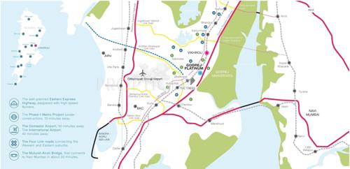  platinum Images for Location Plan of Godrej Platinum