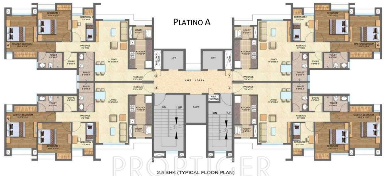 Images for Cluster Plan of Lodha Splendora
