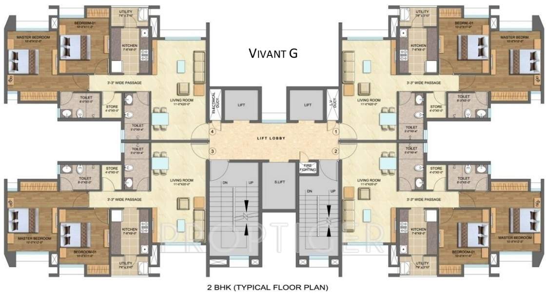Images for Cluster Plan of Lodha Splendora