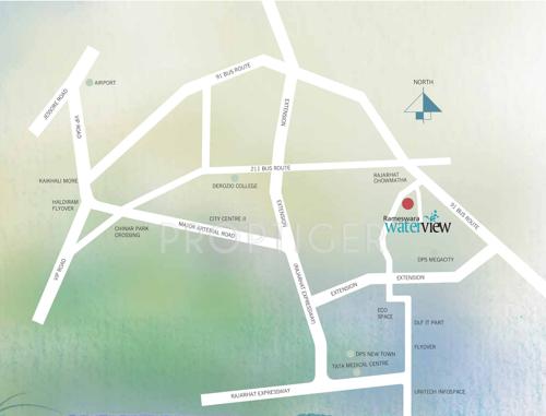  waterview Images for Location Plan of Rameswara Waterview
