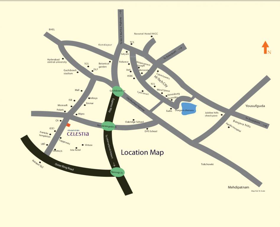  celestia Location Plan