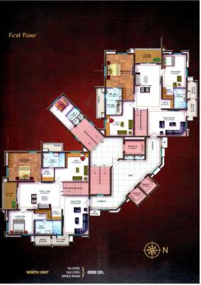  towers Block A1 Cluster Plan