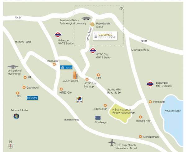  bellezza Location Plan