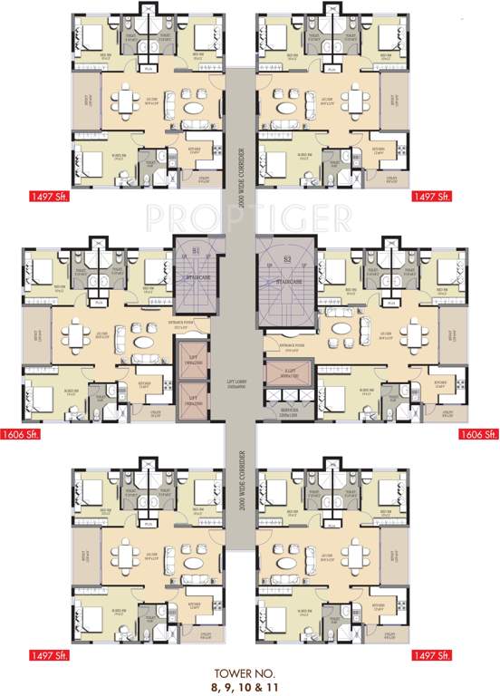  megapolis Images for Cluster Plan of Prajay Megapolis