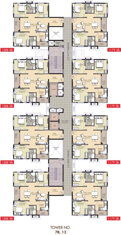  megapolis Images for Cluster Plan of Prajay Megapolis