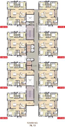 Images for Cluster Plan of Prajay Megapolis megapolis Images for Cluster Plan of Prajay Megapolis