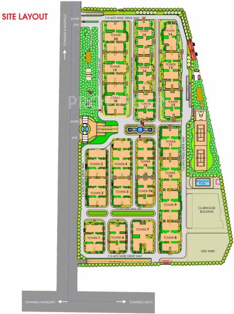 Images for Layout Plan of Prajay Megapolis