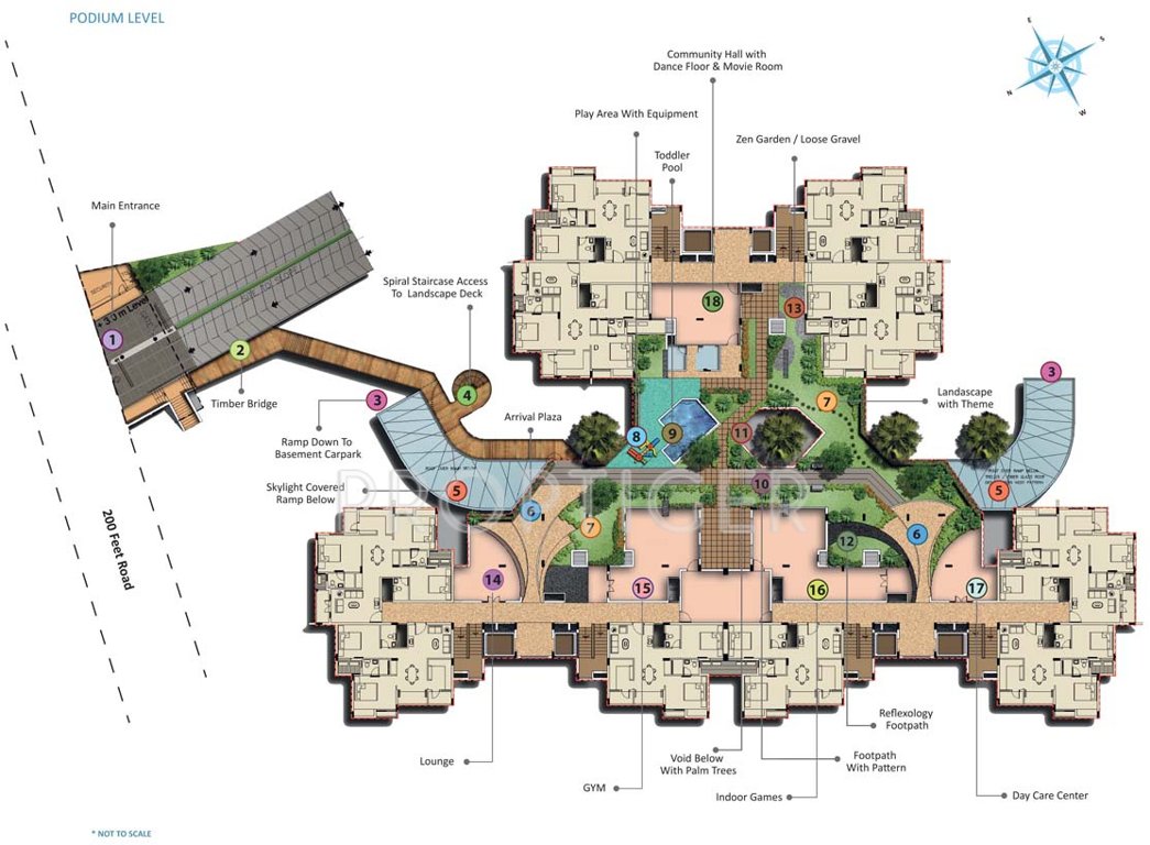 Images for Cluster Plan of Vishwakarma Sky Park