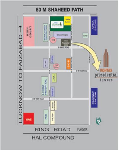 Location Plan presidential-tower Location Plan